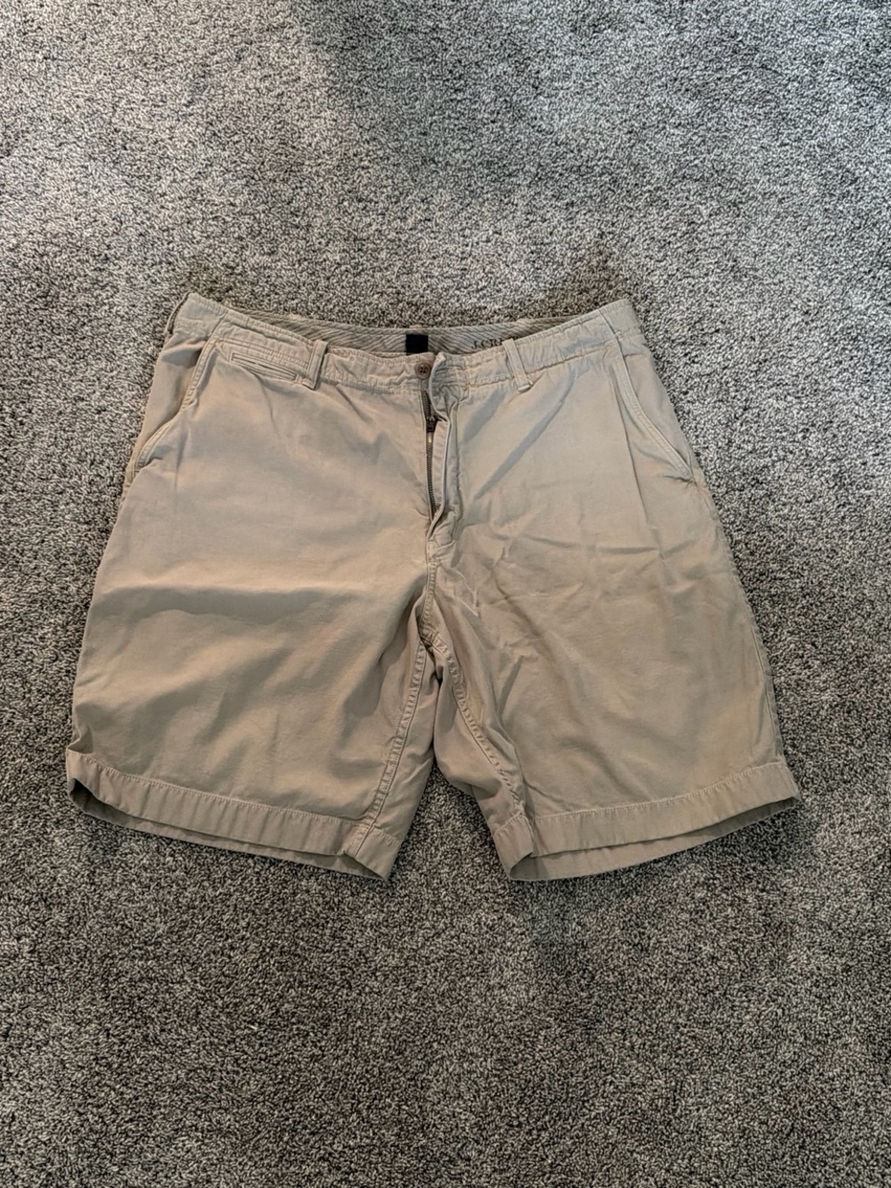 J. Crew Men's Beige Cargo Shorts